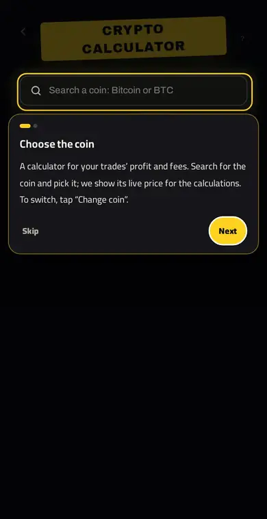 CRYPTO CALCULATOR — حاسبة أرباح العملات الرقمية
