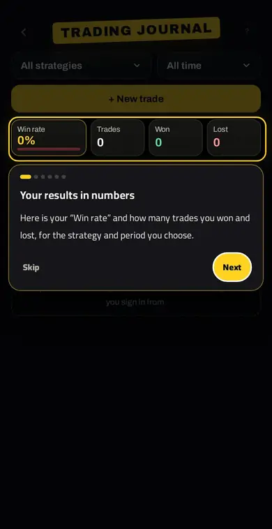 TRADING JOURNAL — دفتر تداول أونلاين